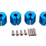 12mm Hex Wheel (4) Hub 12mm Thick for 1/10 Traxxas, Axial, Tamiya, Drift & TC