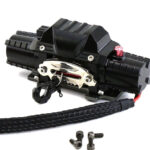 Realistic Alloy Machined Twin Motor Winch Kit for 1/10 Scale Off-Road Crawler