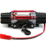 Realistic Alloy Machined Twin Motor Winch Kit for 1/10 Scale Off-Road Crawler