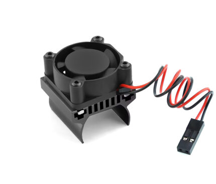 Alloy Machined Heatsink w/ Cooling Fan for Traxxas 1/18 TRX-4M Crawler