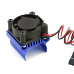 Alloy Machined Heatsink w/ Cooling Fan for Traxxas 1/18 TRX-4M Crawler