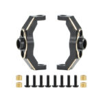 Brass Alloy Caster Blocks (2) 6g Each for Traxxas 1/18 TRX-4M Scale RC Crawler