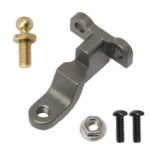 Machined Rear Bumper Receiving Hitch w/ Ball Mount for Traxxas 1/18 TRX-4M 9826