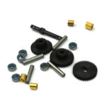 Steel HD Main Gearbox Gear Set w/ 6 Ball Bearings for Traxxas 1/18 TRX-4M 9776