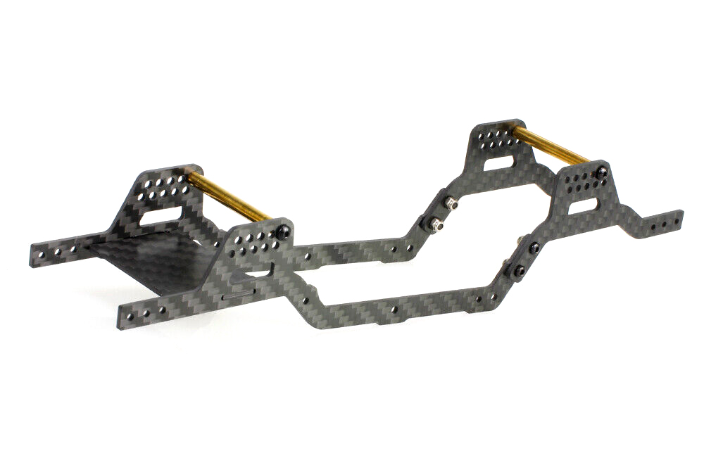C33176 Carbon Fiber Chassis Rails for Traxxas 1/18 TRX-4M Defender Crawler 9722 - Image 1