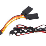 Yellow LED Roof Top Light Bar for Traxxas 1/18 TRX-4M (Defender Body)