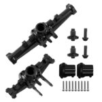 Machined F&R Axles w/ 24T/12T & Diff Covers for Traxxas 1/18 TRX-4M 9743 9744