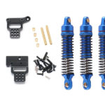 Alloy Machined Front & Rear Shocks & Shock Towers for Traxxas 1/18 TRX-4M 9826