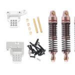 Alloy Machined Front & Rear Shocks & Shock Towers for Traxxas 1/18 TRX-4M 9826