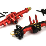 Alloy Machined Complete F&R Axles 150g w/ Internals for Traxxas 1/18 TRX-4M