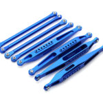 Alloy Machined F&R Suspension Linkages for Losi 1/8 LMT 1.0 4WD Monster Truck