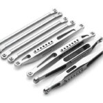 Alloy Machined F&R Suspension Linkages for Losi 1/8 LMT 1.0 4WD Monster Truck