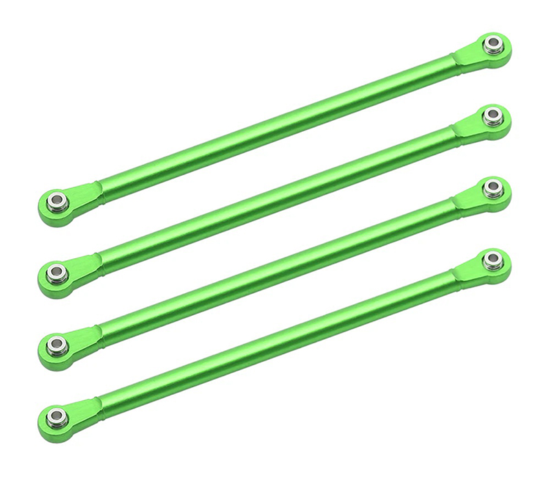 C33196GREEN Alloy Machined Upper Suspension Linkages for Losi 1/8 LMT 1.0 4WD Monster Truck - Image 1