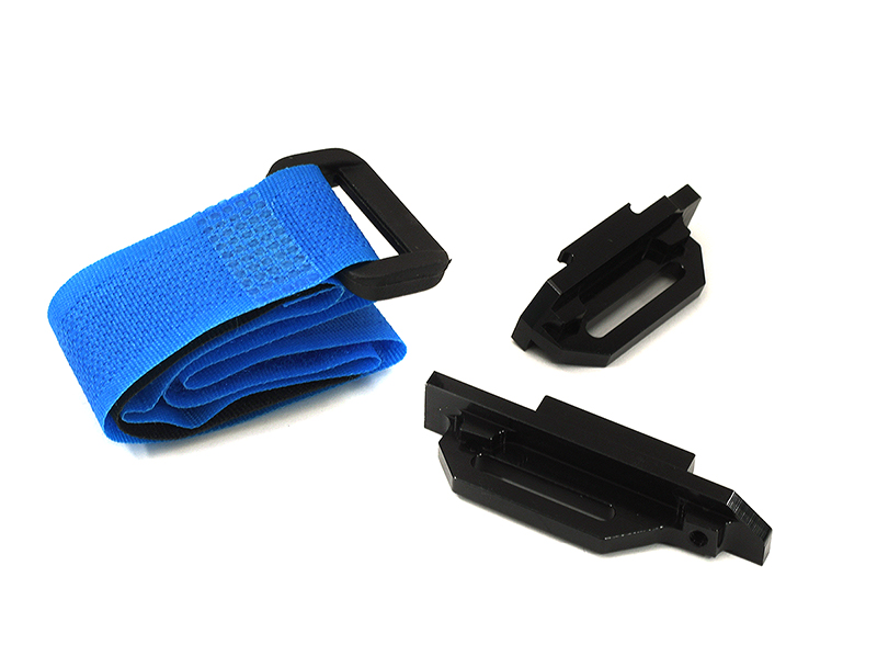 C33211 Battery Hold-Down w/ Strap for Traxxas 1/10 Slash 4X4 LCG - Image 1