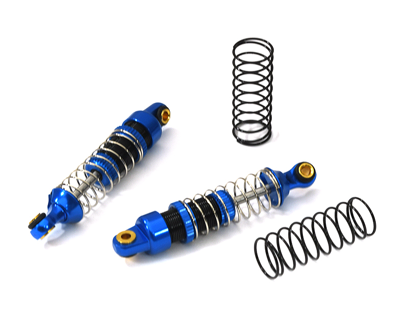 C33215BLUE Machined 52mm High Performance Shocks for Traxxas 1/18 TRX-4M Crawler 9764 - Image 1