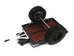 Realistic Leaf Spring 1/10 Size Flatbed Trailer 302x200x115mm for Scale Crawler - Image 2