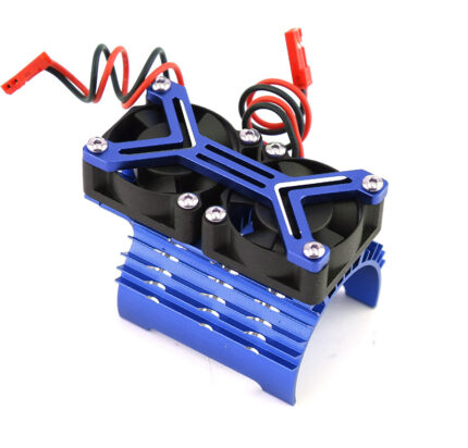 36mm Motor Heatsink+Twin 30x30mm Cooling Fan 20, 000 rpm