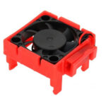 Red Easy Install Cooling Fan Compatible with Traxxas VXL-3s ESC Systems