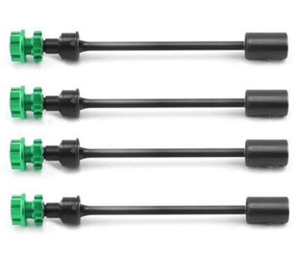 Machined Universal Drive Shafts w/ Hex Hubs for Traxxas 1/10 E-Revo 2.0 8650