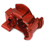 Red Billet Machined Gearbox Housing Upgrade for Traxxas 272R & Drag Slash 9493