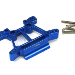 Blue Billet Machined Alloy Front Shock Tower for Traxxas 1/10 Rustler 4X4 6739