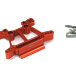 Red Billet Machined Alloy Front Shock Tower for Traxxas 1/10 Rustler 4X4 6739