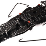Low Center of Gravity Black Alloy Chassis Upgrade Kit for Traxxas Slash 1/10 2WD