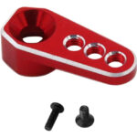 Red Alloy Machined 25T Servo Horn for Traxxas 1/18 TRX-4M Scale Crawler 9734