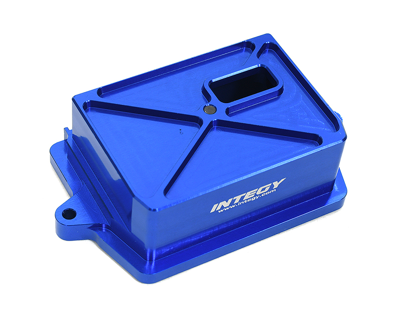 C33252BLUE Blue Billet Machined Receiver Box Enclosure Cover for Traxxas XRT & X-Maxx 7724 - Image 1