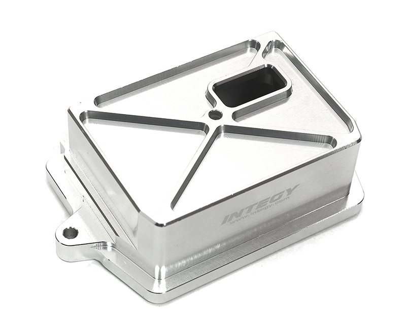 C33252SILVER Billet Machined Receiver Box Enclosure Cover for Traxxas XRT & X-Maxx 7724 - Image 1