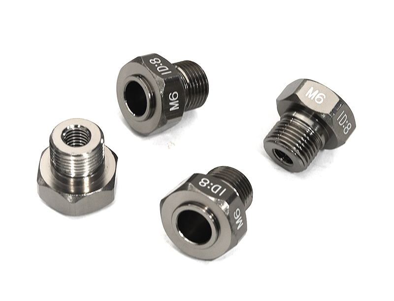 C33254GREY Type XC Adapters for C33264, C25286 & C32930 Setup Station(M6 w/8mm ID for SCX6) - Image 1