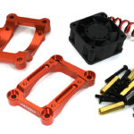 Machined Motor Mount w/ 40x40mm 17k rpm Fan for Traxxas 1/8 Sledge 4WD 9589