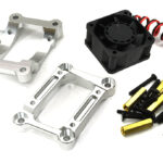 Machined Motor Mount w/ 40x40mm 17k rpm Fan for Traxxas 1/8 Sledge 4WD 9589