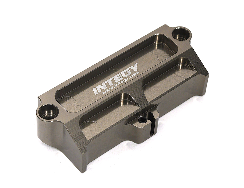 C33270GREY Grey Billet Machined Wiring Cover & Antenna Mount for Traxxas X-Maxx & XRT 7724 - Image 1