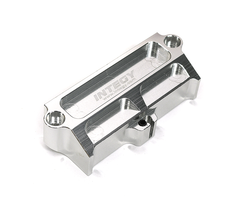 C33270SILVER Billet Machined Wiring Cover & Antenna Mount for Traxxas X-Maxx & XRT 7724 - Image 1