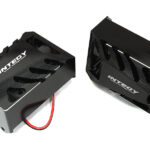 Machined Shrouds w/ Twin Cooling Fan 40x40mm 17k rpm for Traxxas XRT 3474X