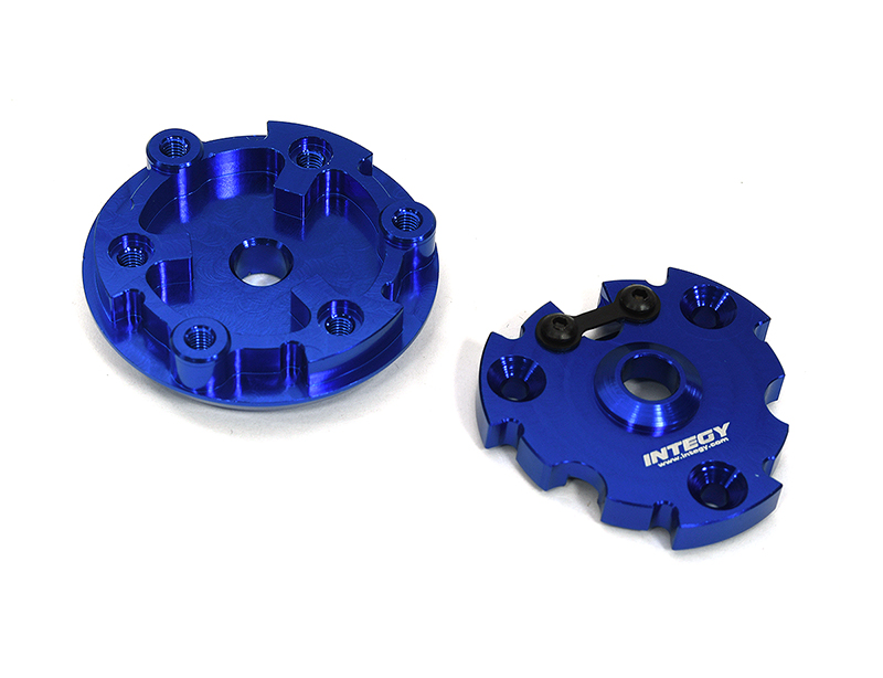 C33272BLUE Billet Machined Cush Drive Housing for Traxxas X-Maxx 8S, XRT & E-Revo 2.0 7793X - Image 1