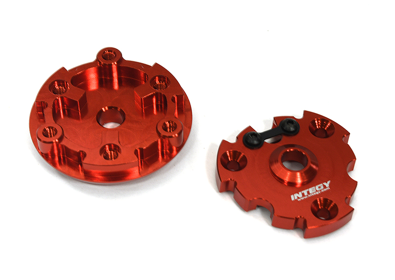 C33272RED Billet Machined Cush Drive Housing for Traxxas X-Maxx 8S, XRT & E-Revo 2.0 7793X - Image 1