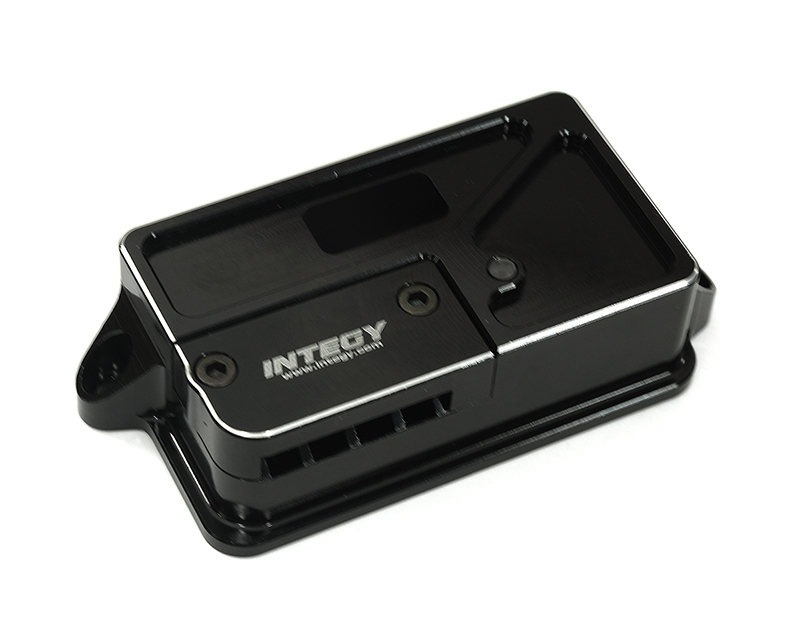 C33274BLACK Billet Machined Receiver Box Cover for Traxxas 1/10 Hoss 4X4 & Stampede 4X4 6724 - Image 1