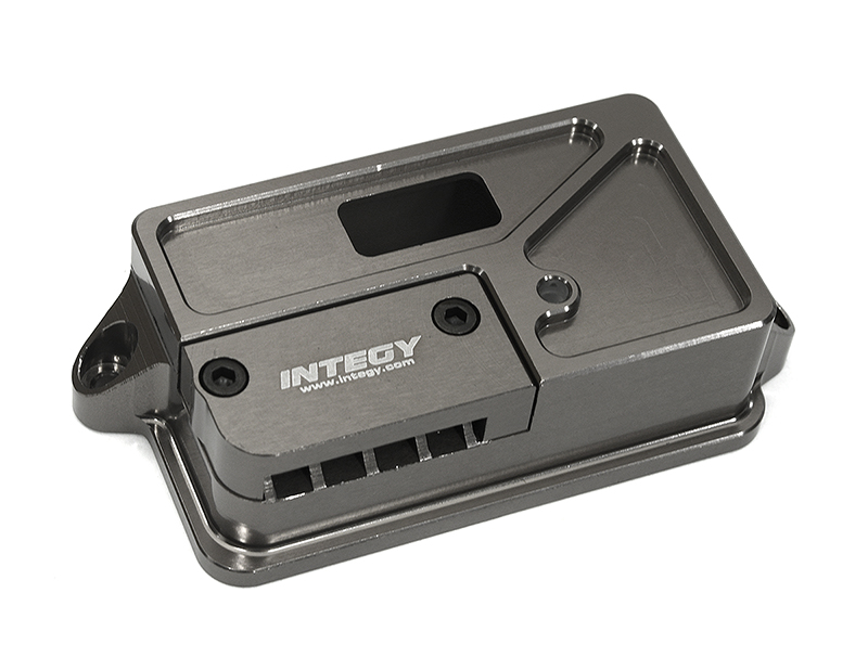 C33274GREY Billet Machined Receiver Box Cover for Traxxas 1/10 Hoss 4X4 & Stampede 4X4 6724 - Image 1