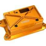 Orange Billet Machined Receiver Box Cover for Traxxas 1/8 Sledge 4WD 9624