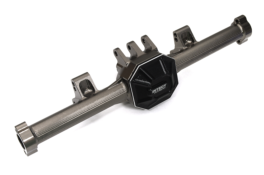 C33277GREY Billet Machined Rear Axle Housing for Element RC 1/10 Scale Enduro Sendero - Image 1