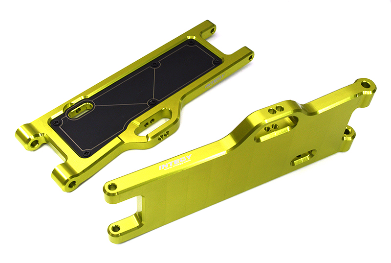 C33293GREEN Machined Front Suspension Arms for Arrma 1/10 Kraton 4X4 4S V2 BLX ARA330711 - Image 1