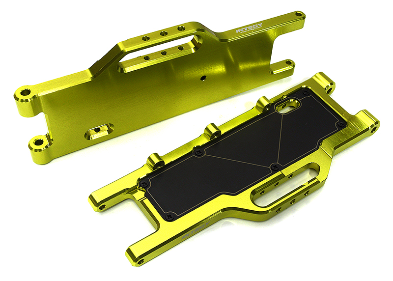 C33294GREEN Machined Rear Suspension Arms for Arrma 1/10 Kraton 4X4 4S V2 BLX ARA330710 - Image 1