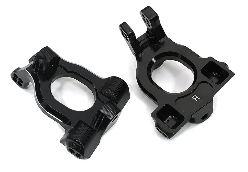 C33295BLACK Billet Machined Caster Blocks for Arrma 1/10 Kraton 4X4 4S V2 BLX ARAC5046 - Image 1