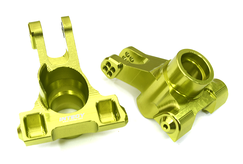 C33297GREEN Billet Machined Rear Hub Carriers for Arrma 1/10 Kraton 4X4 4S V2 BLX ARAC5043 - Image 1