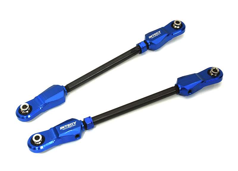 C33300BLUE Billet Fr Upper Turnbuckle Links for Arrma 1/10 Kraton 4X4 4S V2 BLX ARA330716 - Image 1