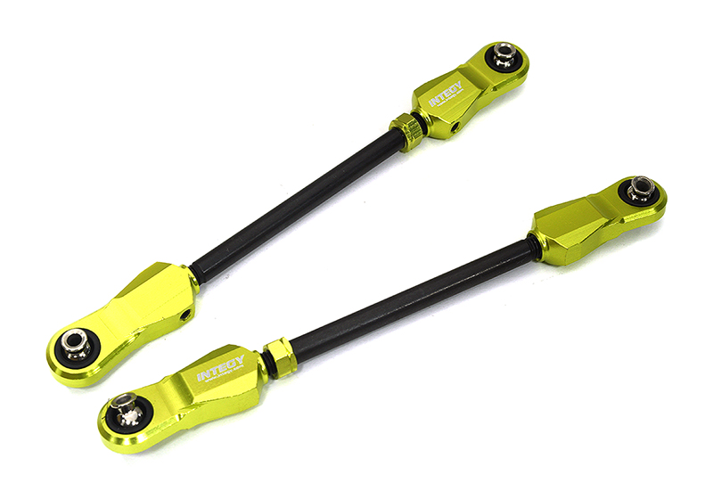 C33300GREEN Billet Fr Upper Turnbuckle Links for Arrma 1/10 Kraton 4X4 4S V2 BLX ARA330716 - Image 1