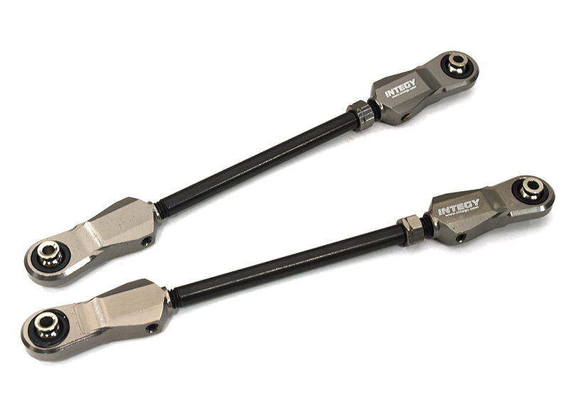 C33301GREY Billet Rear Upper Turnbuckle Links for Arrma 1/10 Kraton 4X4 4S V2 BLX ARA330717 - Image 1