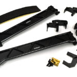 Black Billet Machined Battery Hold-Downs & Mounts Kit for Traxxas XRT 7819